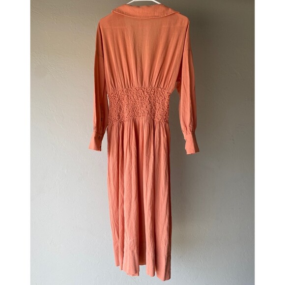 Free People orange long dress as seen on Brandy - Picture 7 of 11